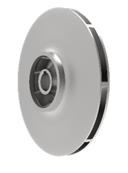 Closed impeller